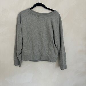 Everlane Gray Crew Neck Sweater